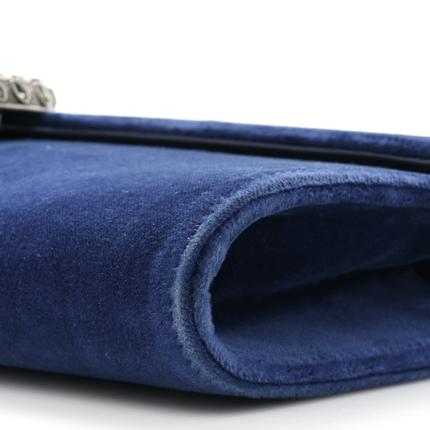 Gucci Velvet Dionysus Clutch Cobalt 8 of 13
