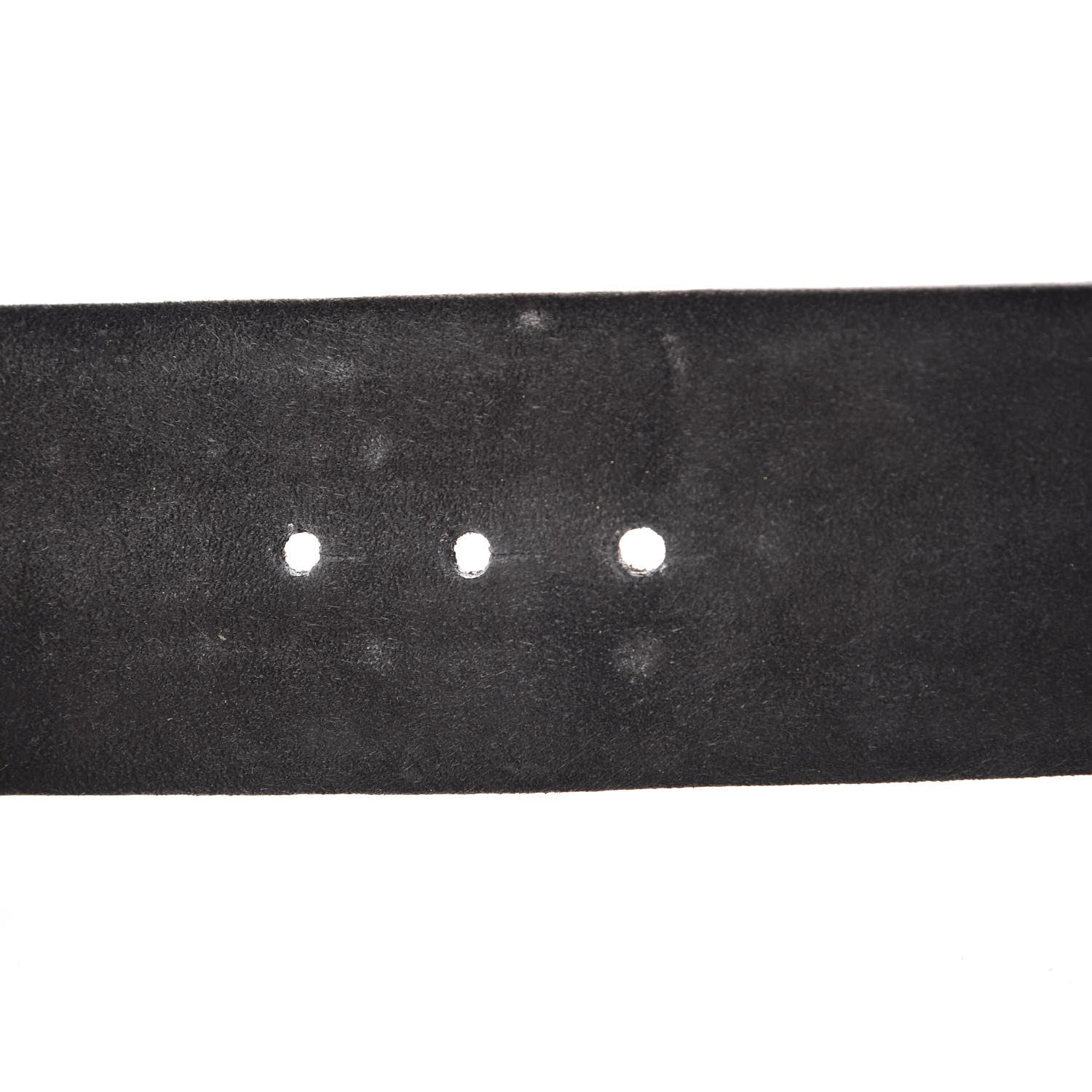 Chanel Suede Gripoix Poured Glass Buckle Belt 80 32 Black 8 of 9