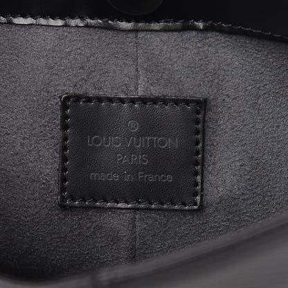 Louis Vuitton Epi Demi Lune Pochette Black 5 of 6