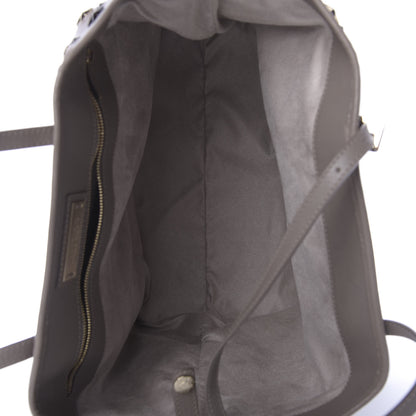 Jimmy Choo Calfskin Small Sofia Star Studded Tote Grey 5 of 9