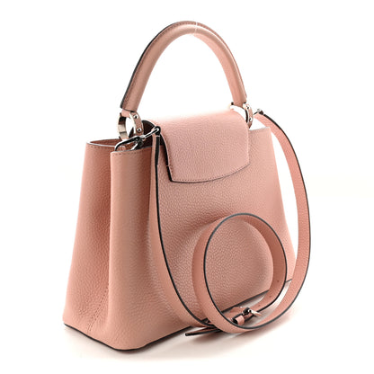 Louis Vuitton Taurillon Capucines PM Magnolia 3 of 9
