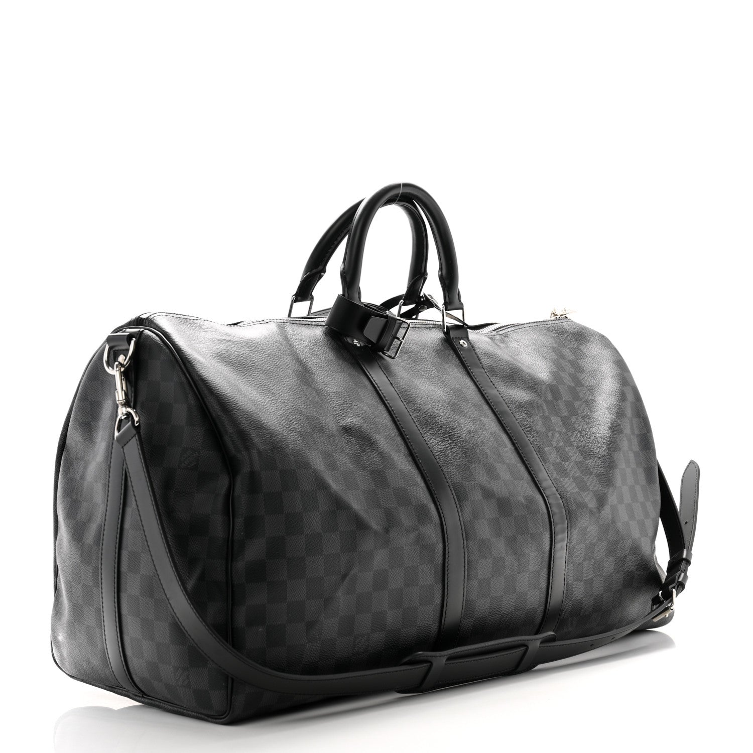 Louis Vuitton Damier Graphite Keepall Bandouliere 55 2 of 13