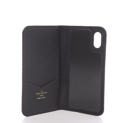 Louis Vuitton Empreinte iPhone X/XS Folio Case Black 5 of 7