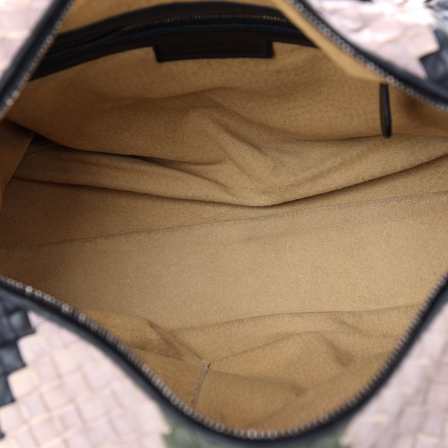 Nappa Intrecciato Rings Satchel Multicolor