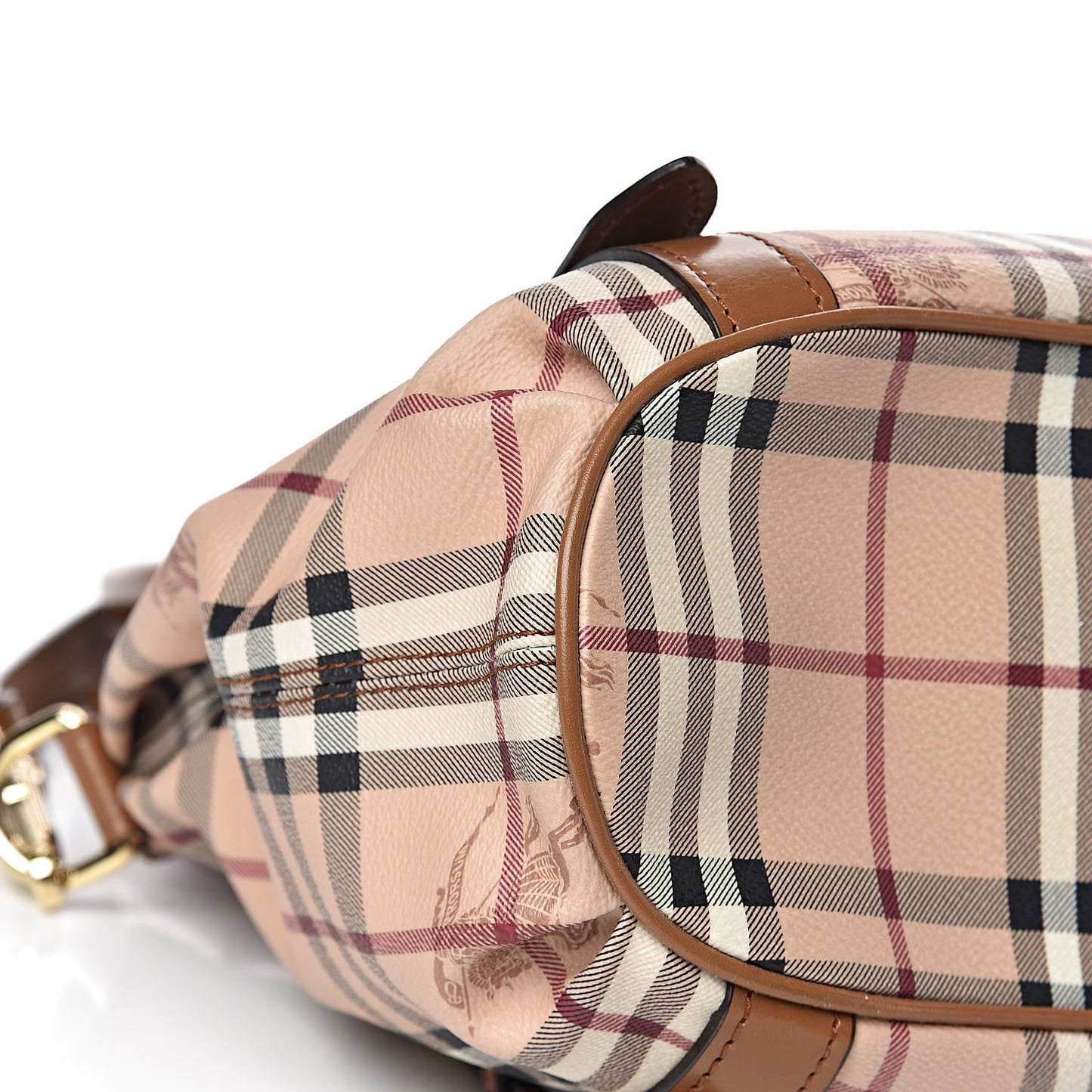 Haymarket Check Small Northfield Tote Mid Camel