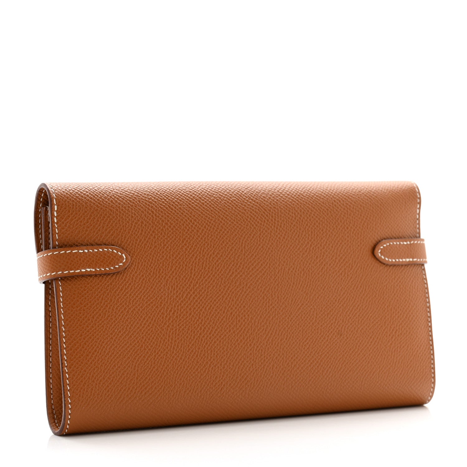 Hermes Epsom Kelly Longue Wallet Gold 3 of 9