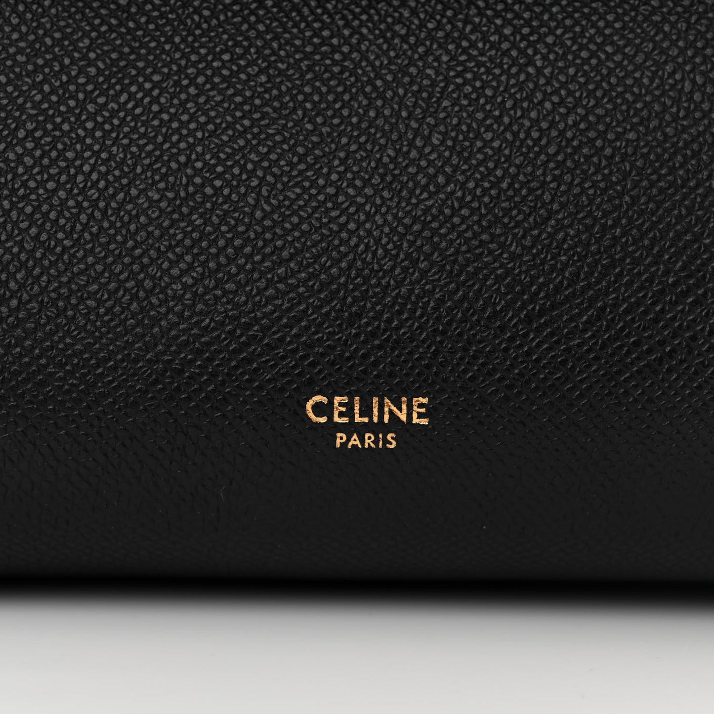Grained Calfskin Nano Belt Bag Black