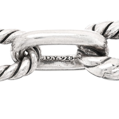 David Yurman Sterling Silver 8.5mm DY Madison Link Chain Bracelet 3 of 3