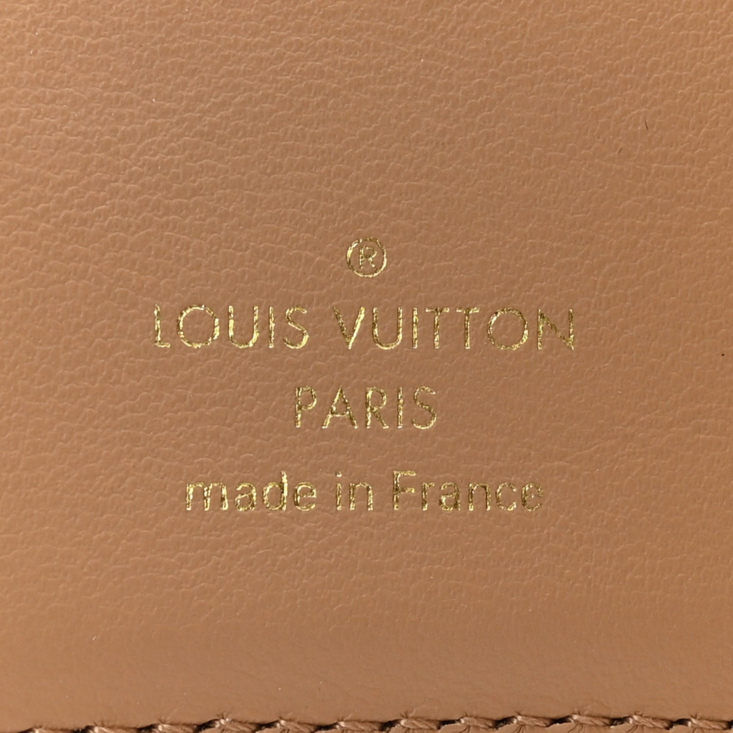 Louis Vuitton Lambskin Embossed Monogram Lou Coussin Wallet Camel 7 of 9