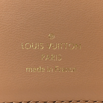 Louis Vuitton Lambskin Embossed Monogram Lou Coussin Wallet Camel 7 of 9