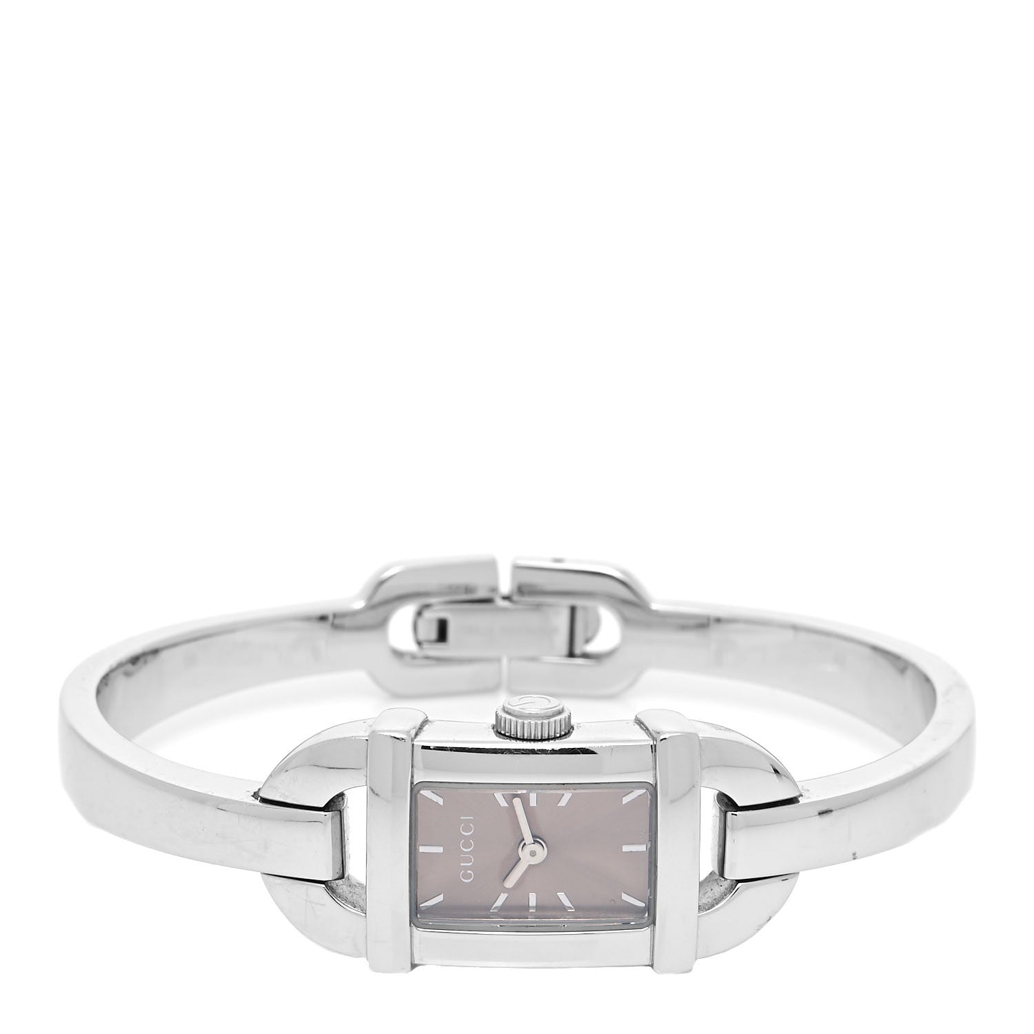 Gucci Stainless Steel 16mm 6800L Quartz Watch Brown 2 of 5