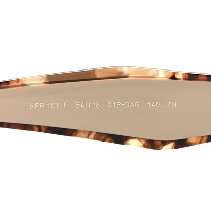 Prada Acetate Square Sunglasses SPR 16Y-F Havana Beige 6 of 6
