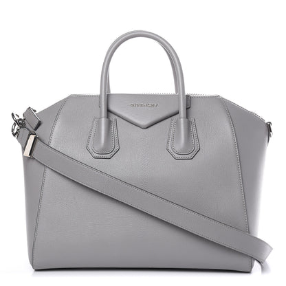 Givenchy Sugar Goatskin Medium Antigona Pearl Grey 1 of 15