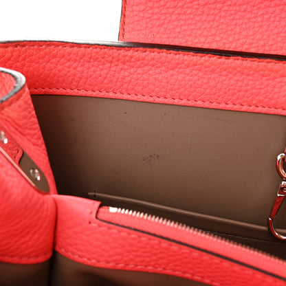 Louis Vuitton Taurillon Capucines MM Rose Litchi 12 of 13