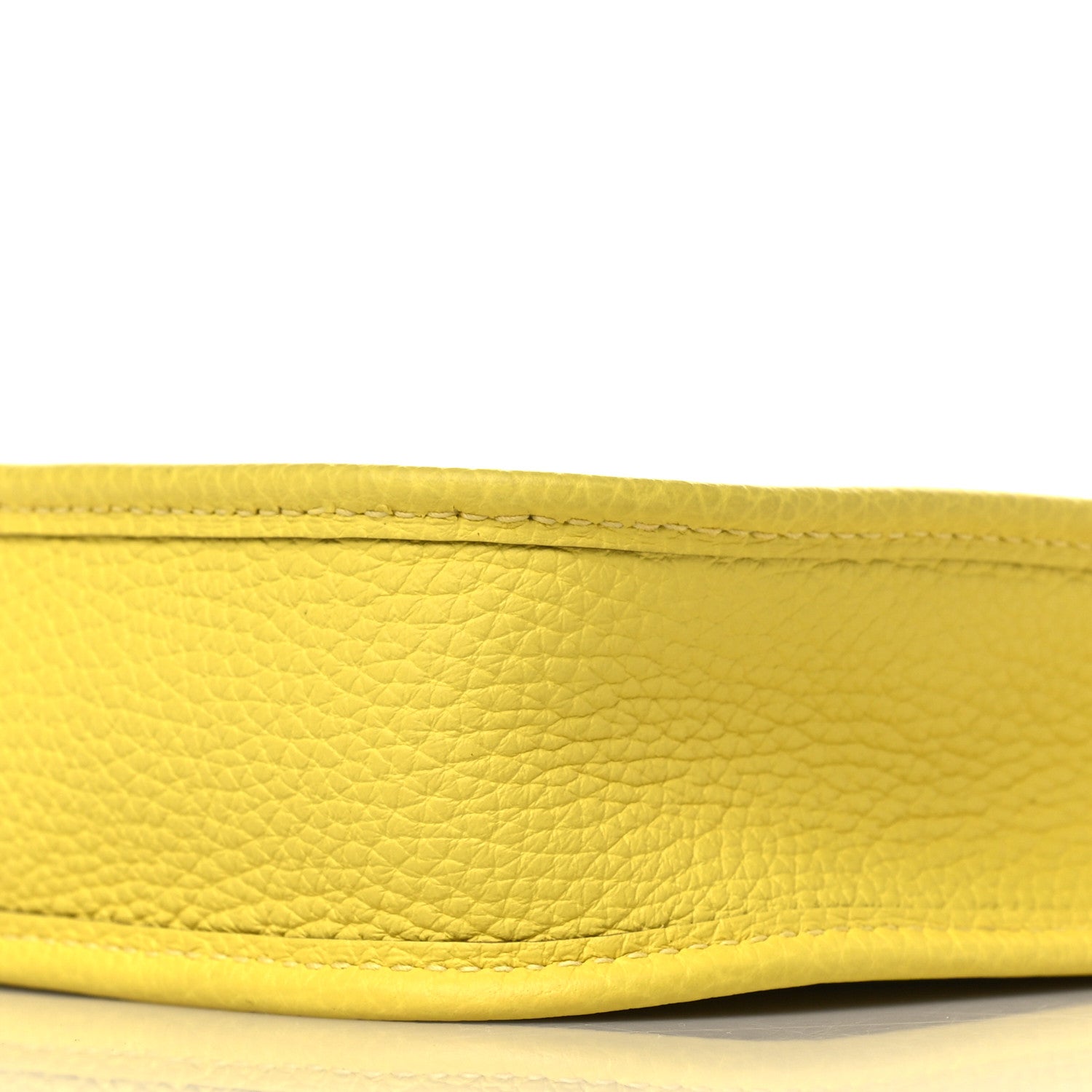 Hermes Taurillon Clemence Evelyne TPM Lime 9 of 10