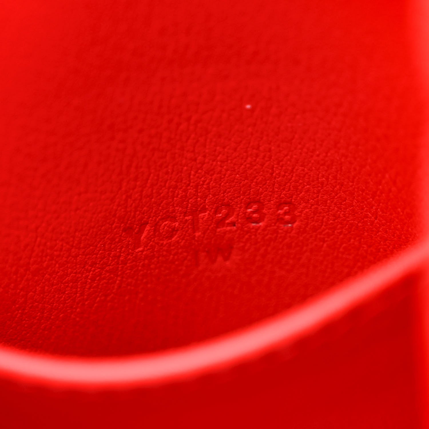 Hermes Taurillon Clemence Mini Lindy 20 Rouge De Coeur 7 of 11