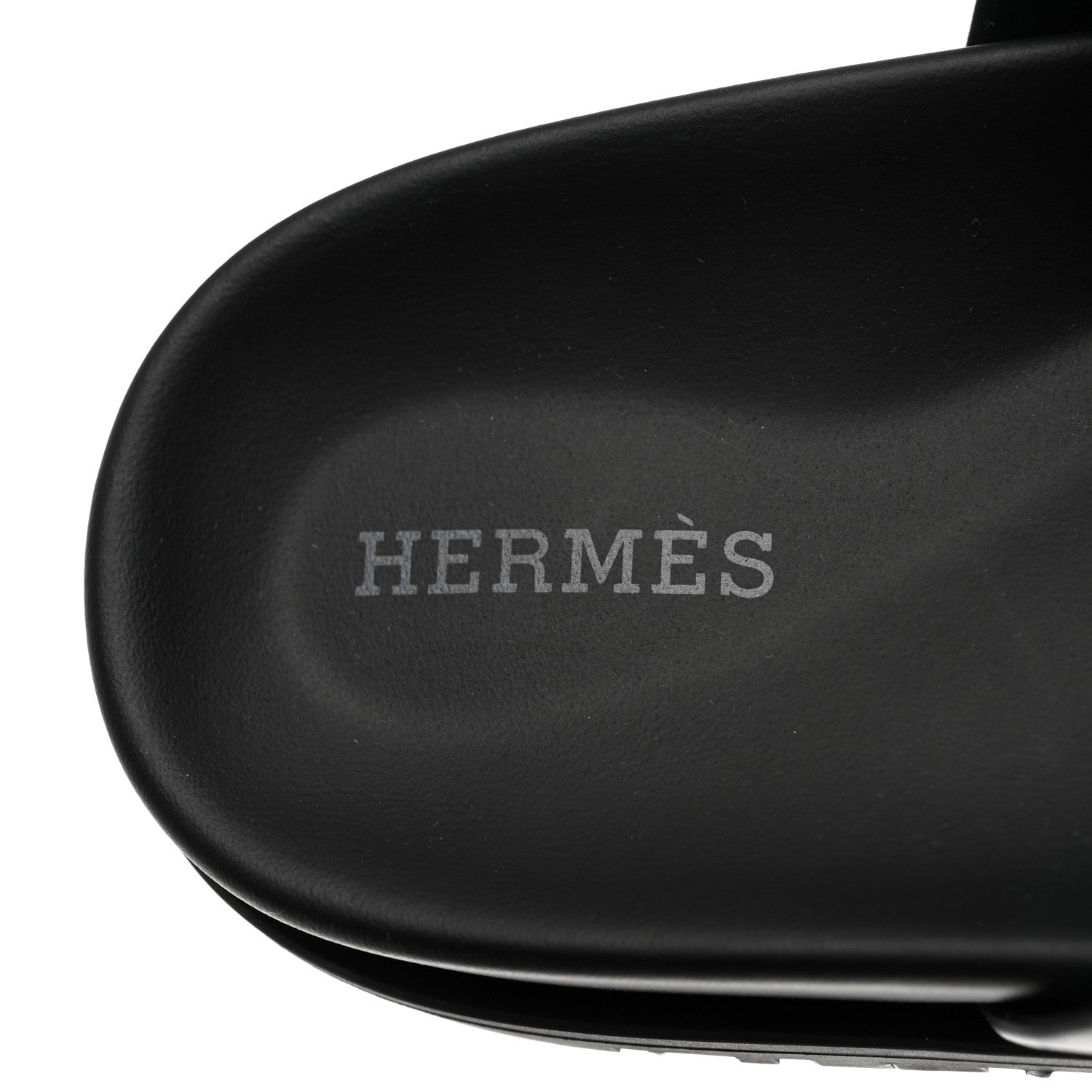 Hermes Calfskin Womens Chypre Sandals 36 Black 7 of 9