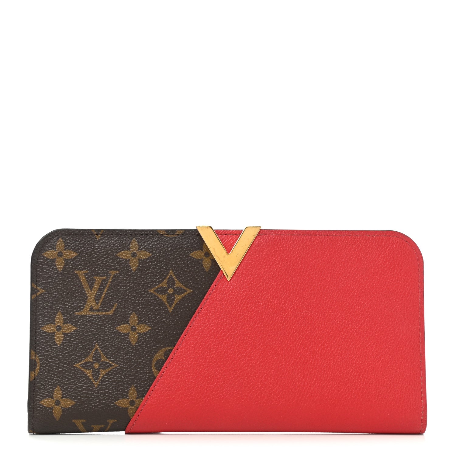 Louis Vuitton Monogram Calfskin Kimono Wallet Cherry 1 of 6