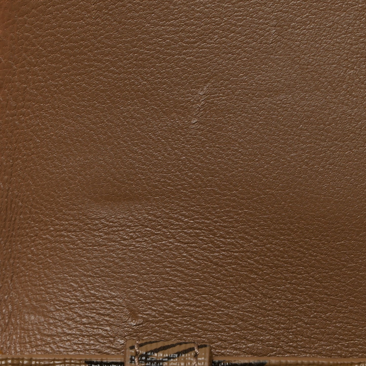Coated Canvas BB Monogram Hourglass Chain Bag Beige Brown