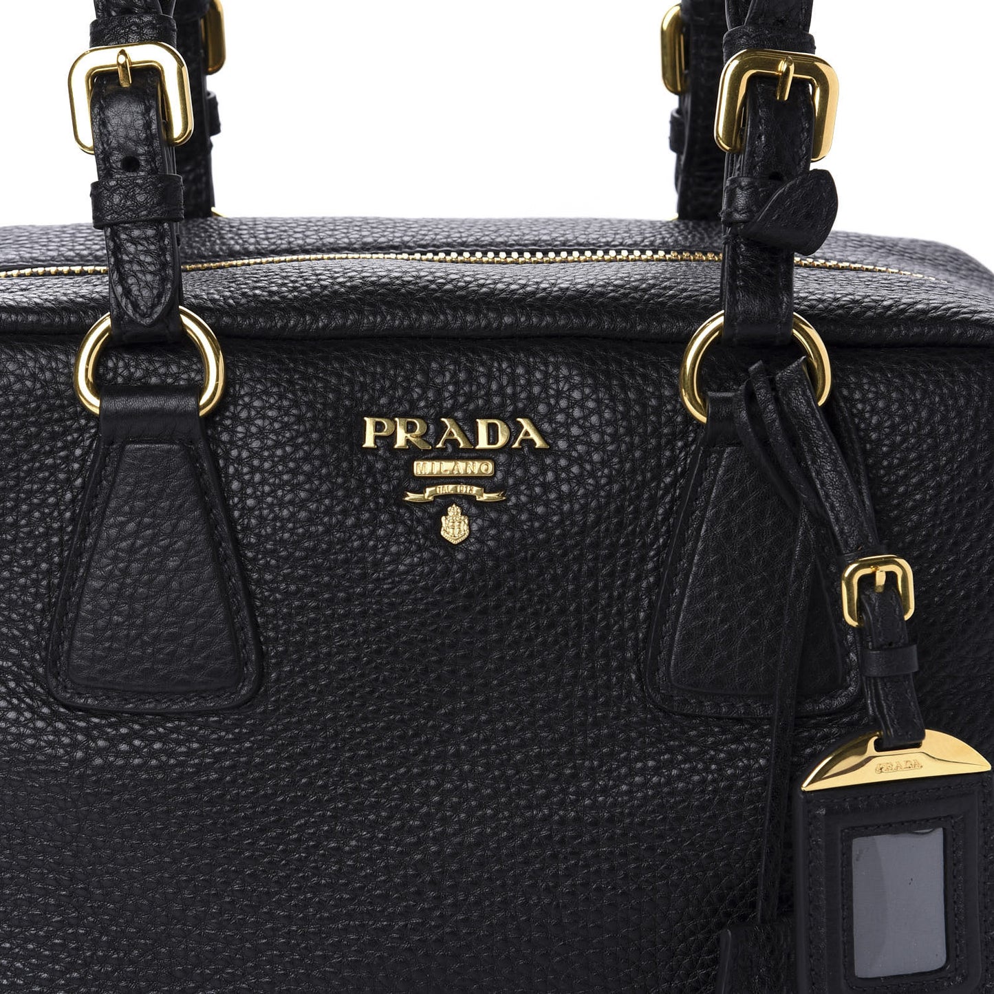 Vitello Daino Bowler Black