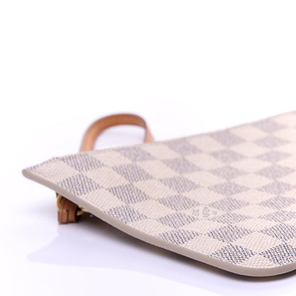 Louis Vuitton Damier Azur Neverfull MM GM Pochette 6 of 11