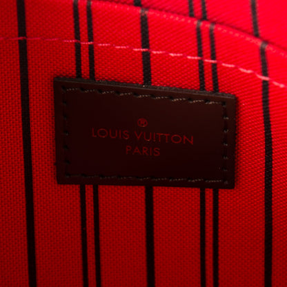 Louis Vuitton Damier Ebene Neverfull MM GM Pochette 6 of 7