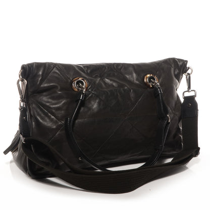 Lanvin Lambskin Amalia Double Wear Satchel Black 3 of 8
