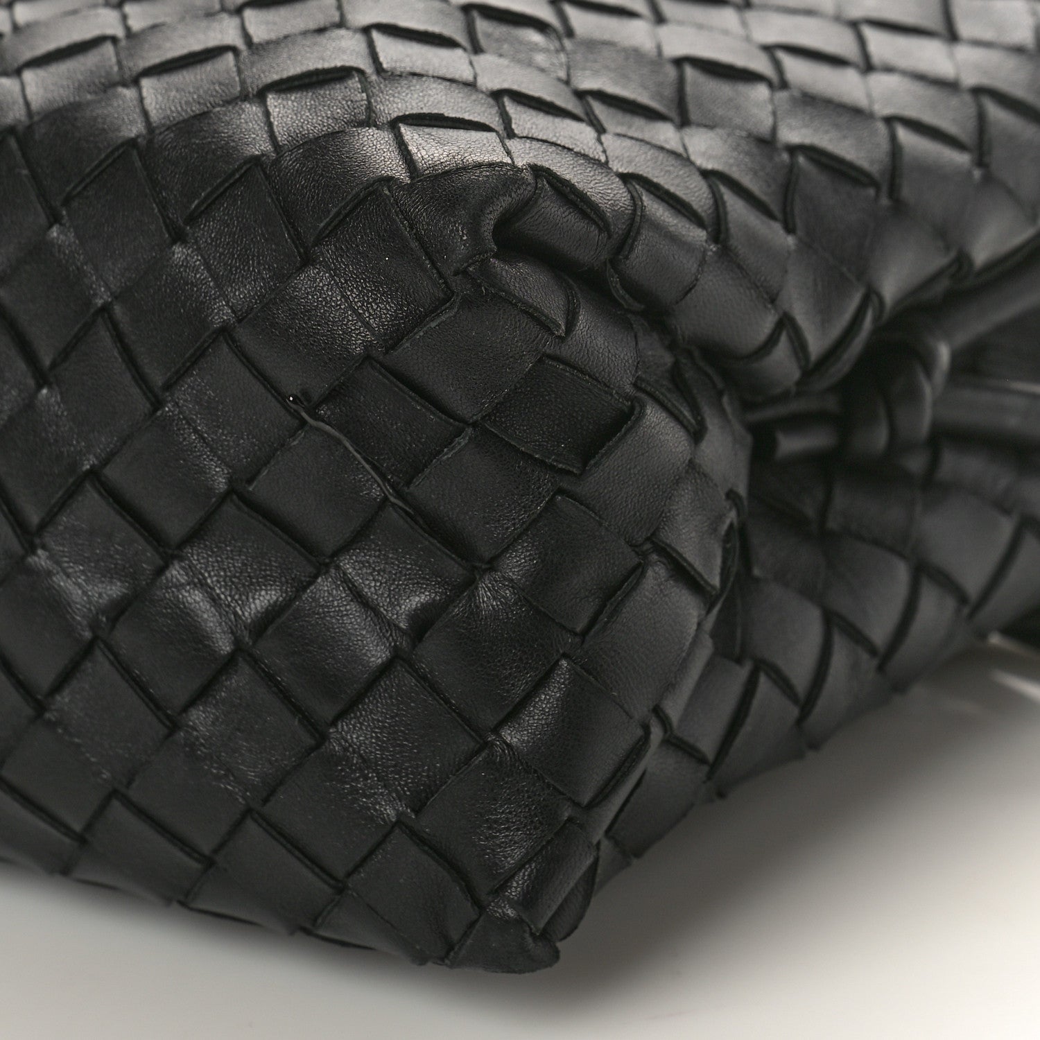 Bottega Veneta Nappa Intrecciato Medium Loop Camera Bag Black 9 of 14