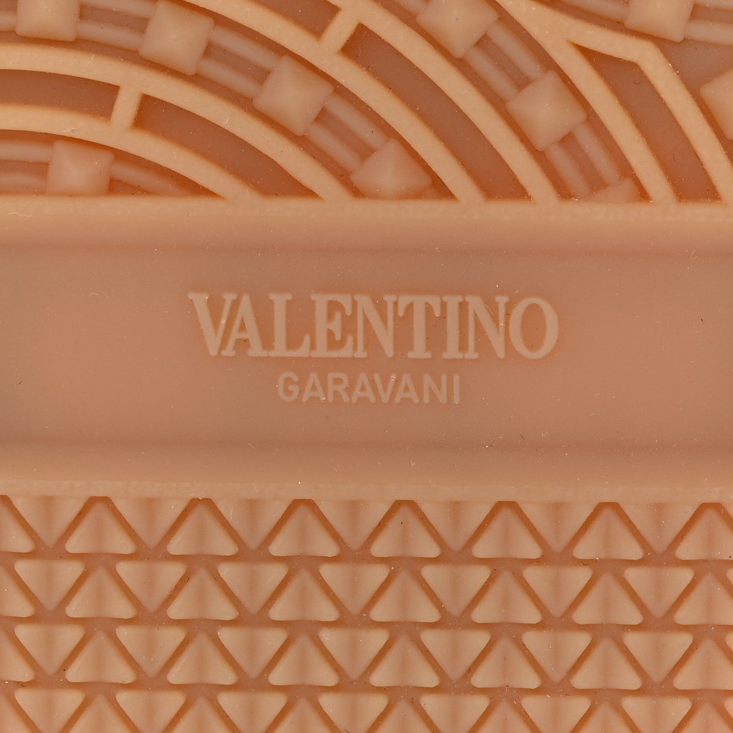 Valentino Garavani Suede Calfskin Womens Upvillage Crosta Low Top Sneakers 40 Pink Ivory 7 of 10