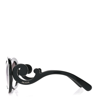 Prada Baroque Sunglasses SPR 27N Black 3 of 9