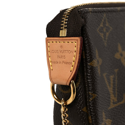 Louis Vuitton Monogram V Saint Tropez Mini Pochette Accessories Rose Ballerine 7 of 10