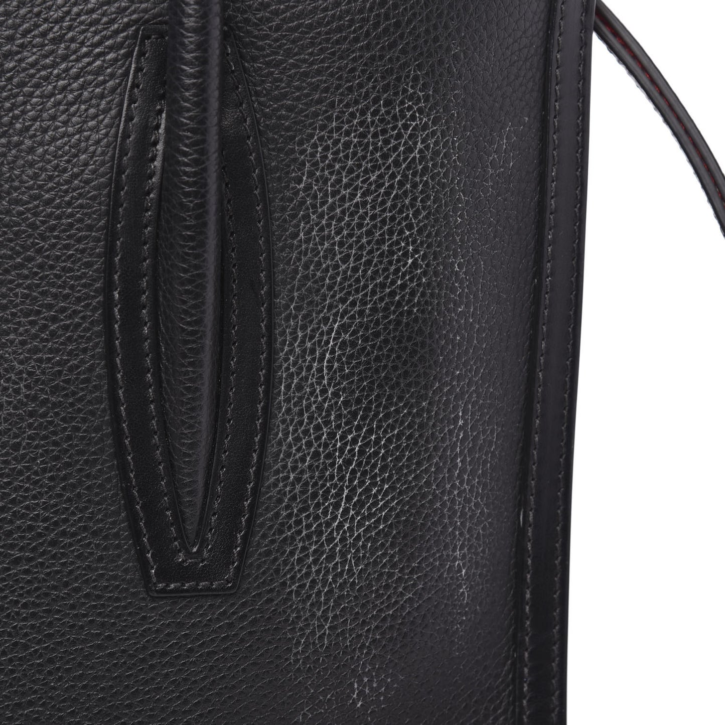 Calfskin Spikes Loubinthesky Medium Paloma Black Multimetal