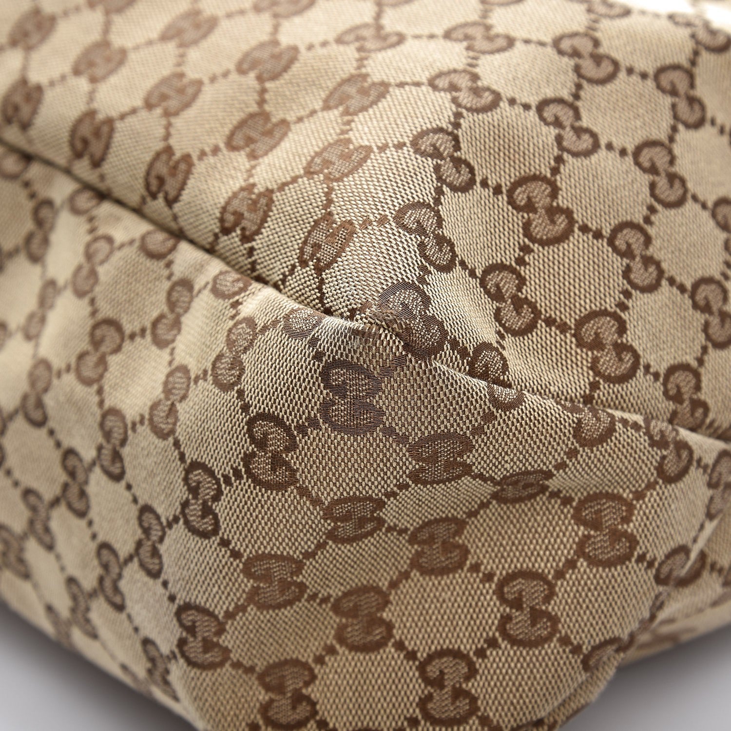 Gucci Monogram Large Horsebit Chain Hobo Dark Brown 10 of 12