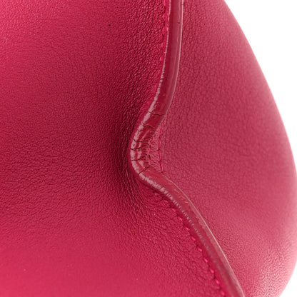 Saint Laurent Calfskin Small Classic Y Cabas Fuchsia 19 of 19