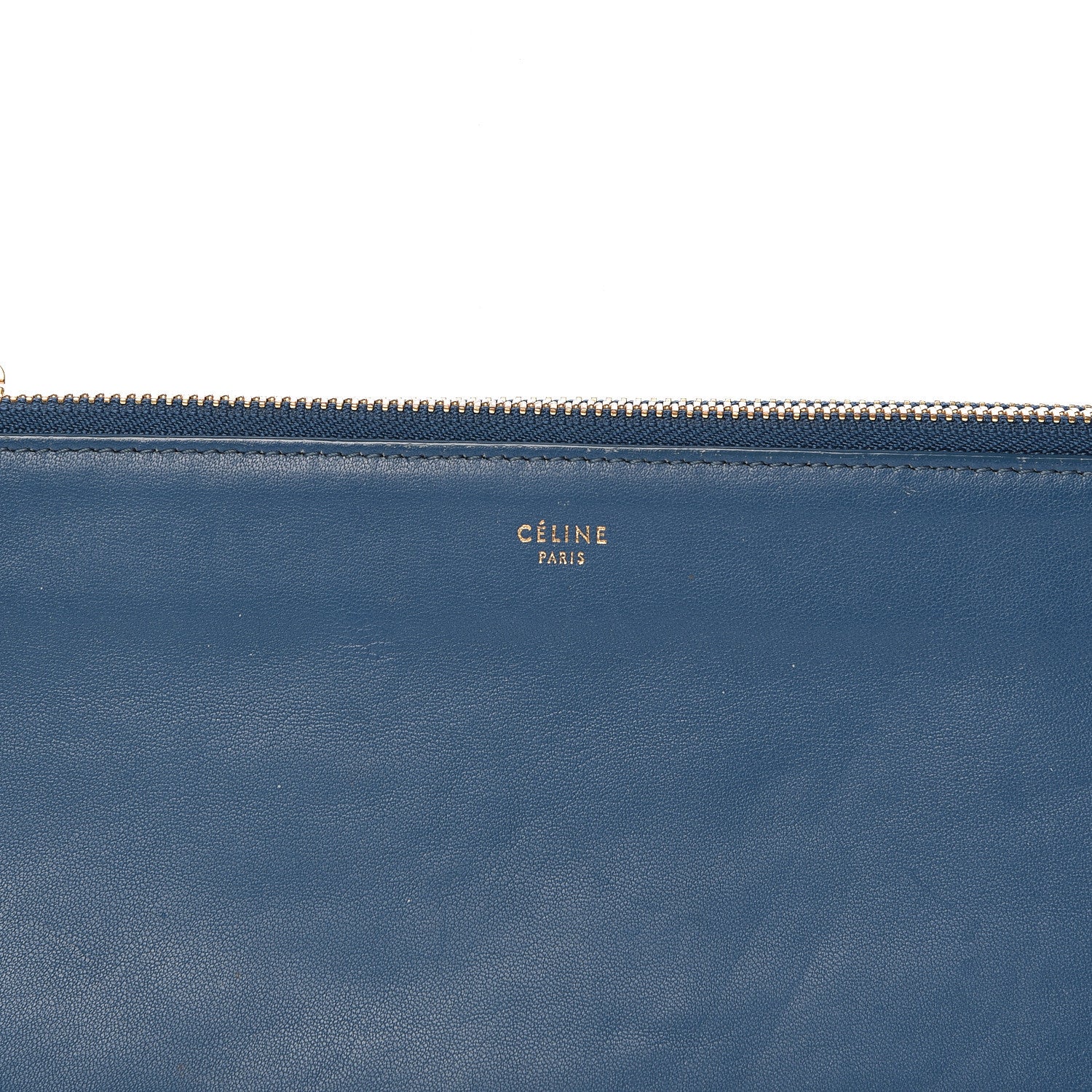 Celine Lambskin Small Trio Crossbody Bag Peacock 9 of 11