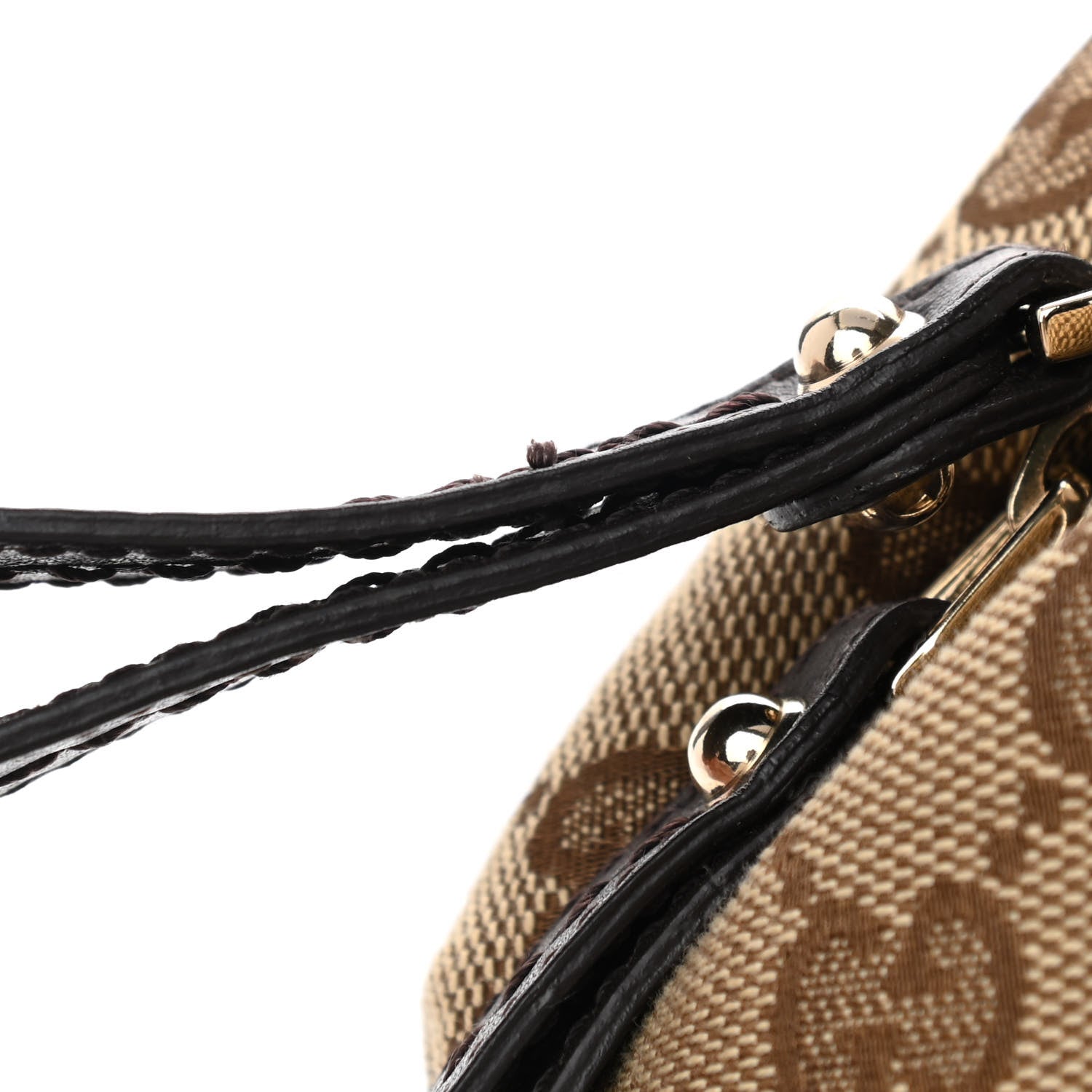 Gucci Monogram Medium Sukey Boston Bag Brown 9 of 9