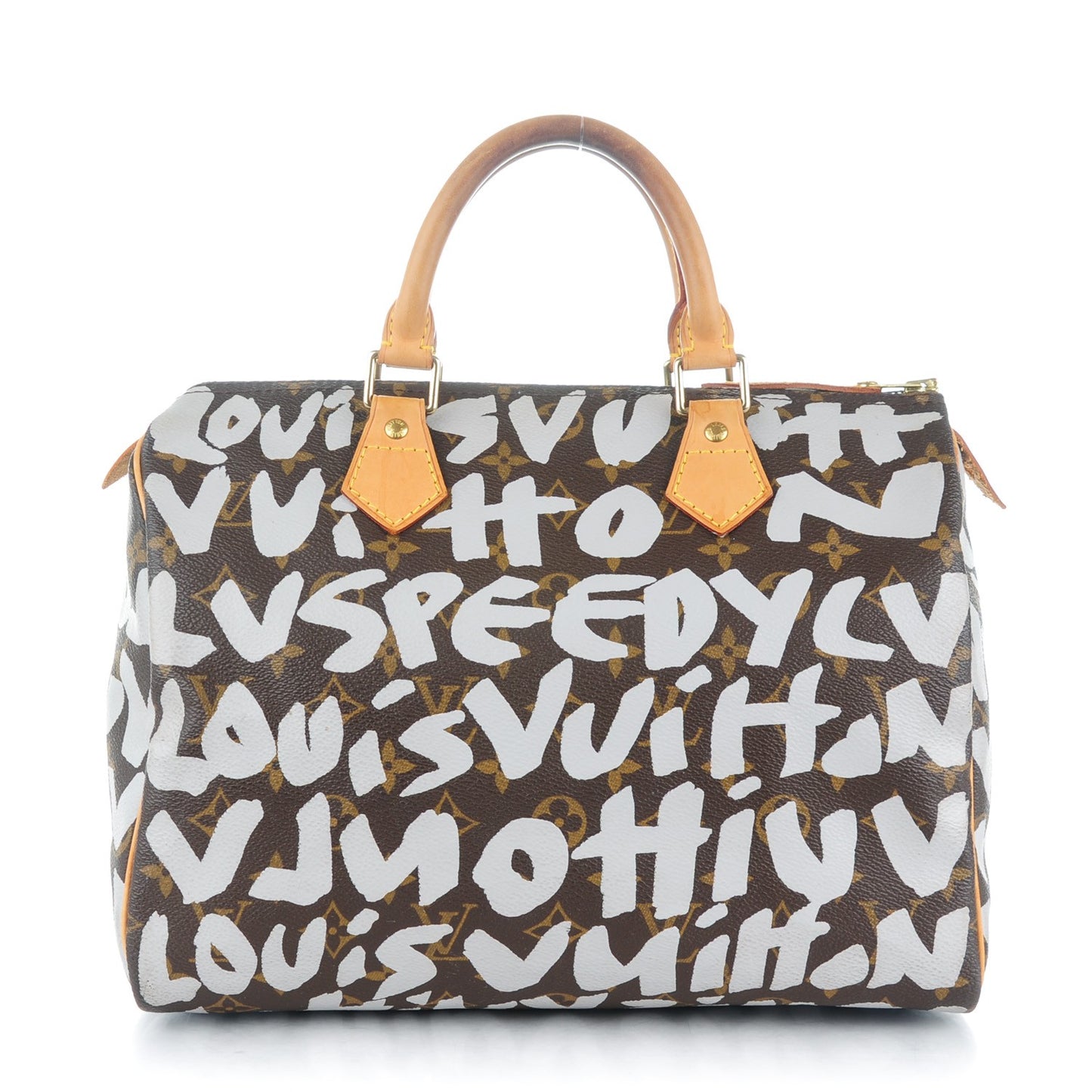 Monogram Graffiti Speedy 30 Silver