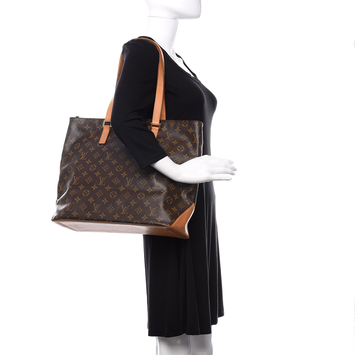 Louis Vuitton Monogram Cabas Mezzo 2 of 15