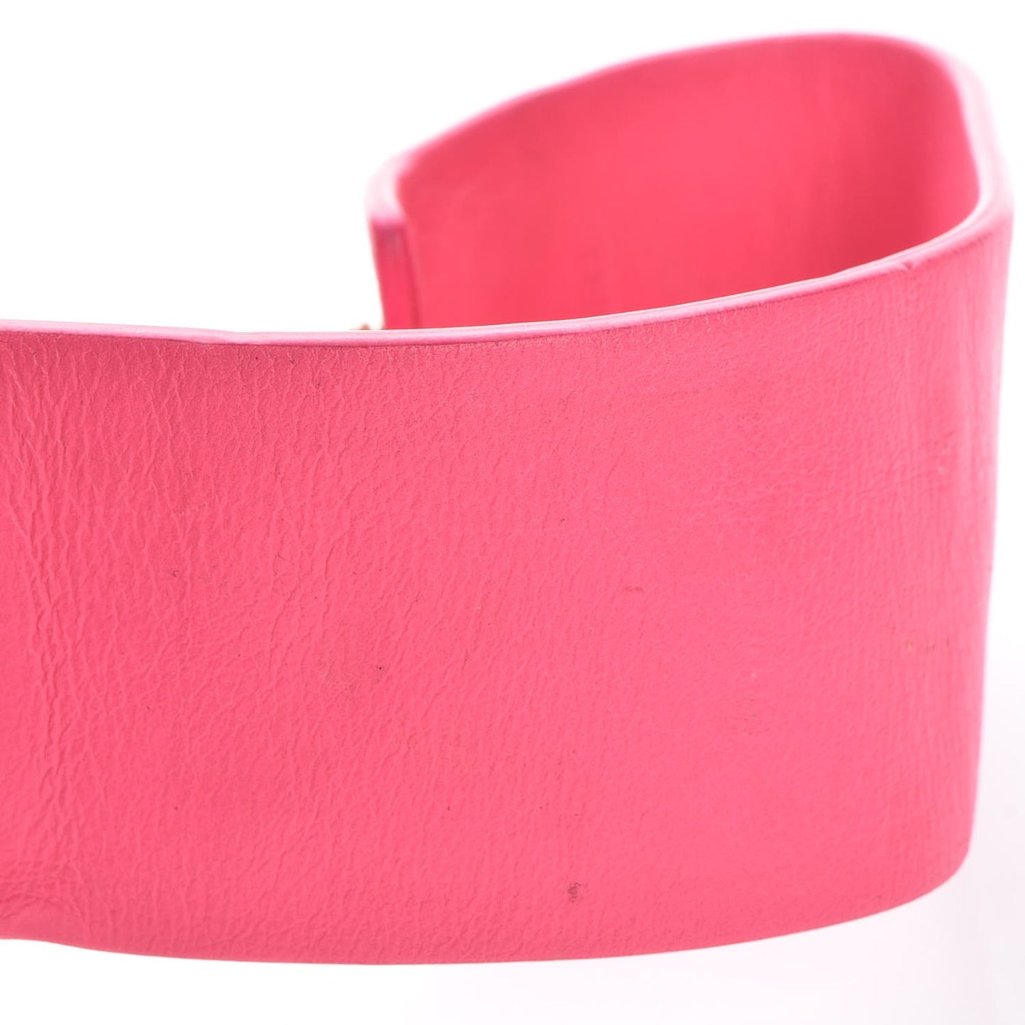 Vitello Rockstud Adjustable Wrap Bracelet Pink