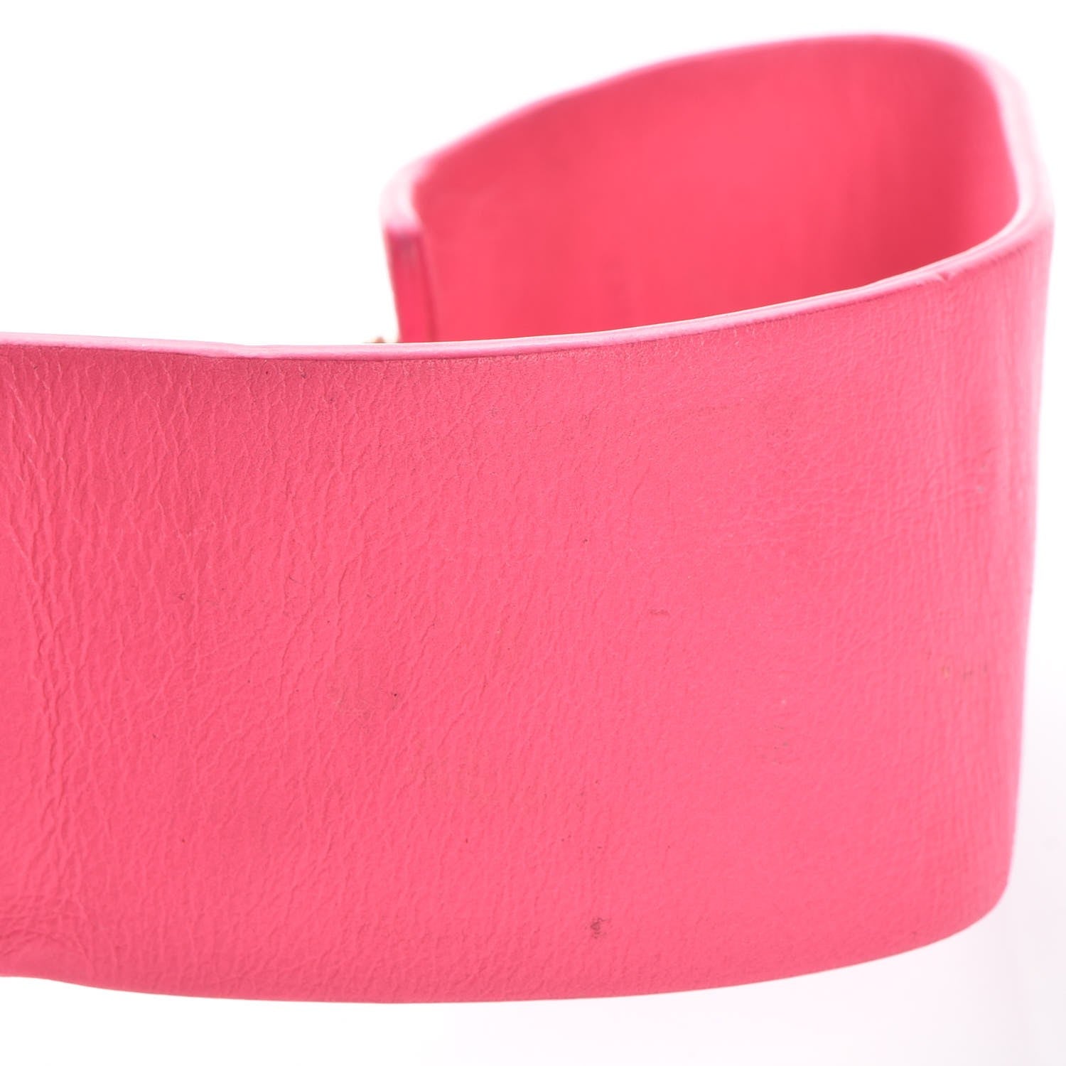 Valentino Garavani Vitello Rockstud Adjustable Wrap Bracelet Pink 6 of 7