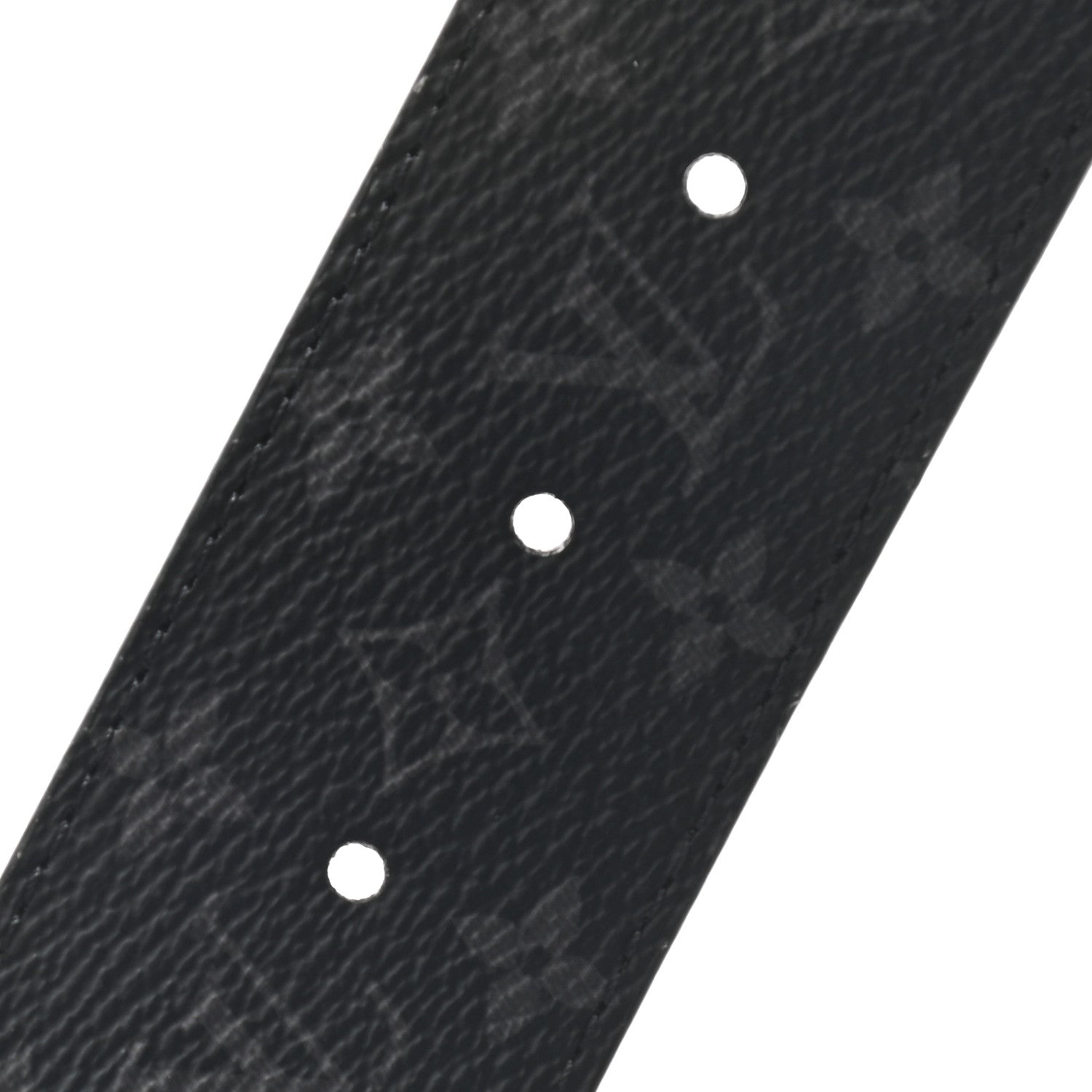 Louis Vuitton Monogram Eclipse 40mm LV Line Reversible Belt 95 5 of 5