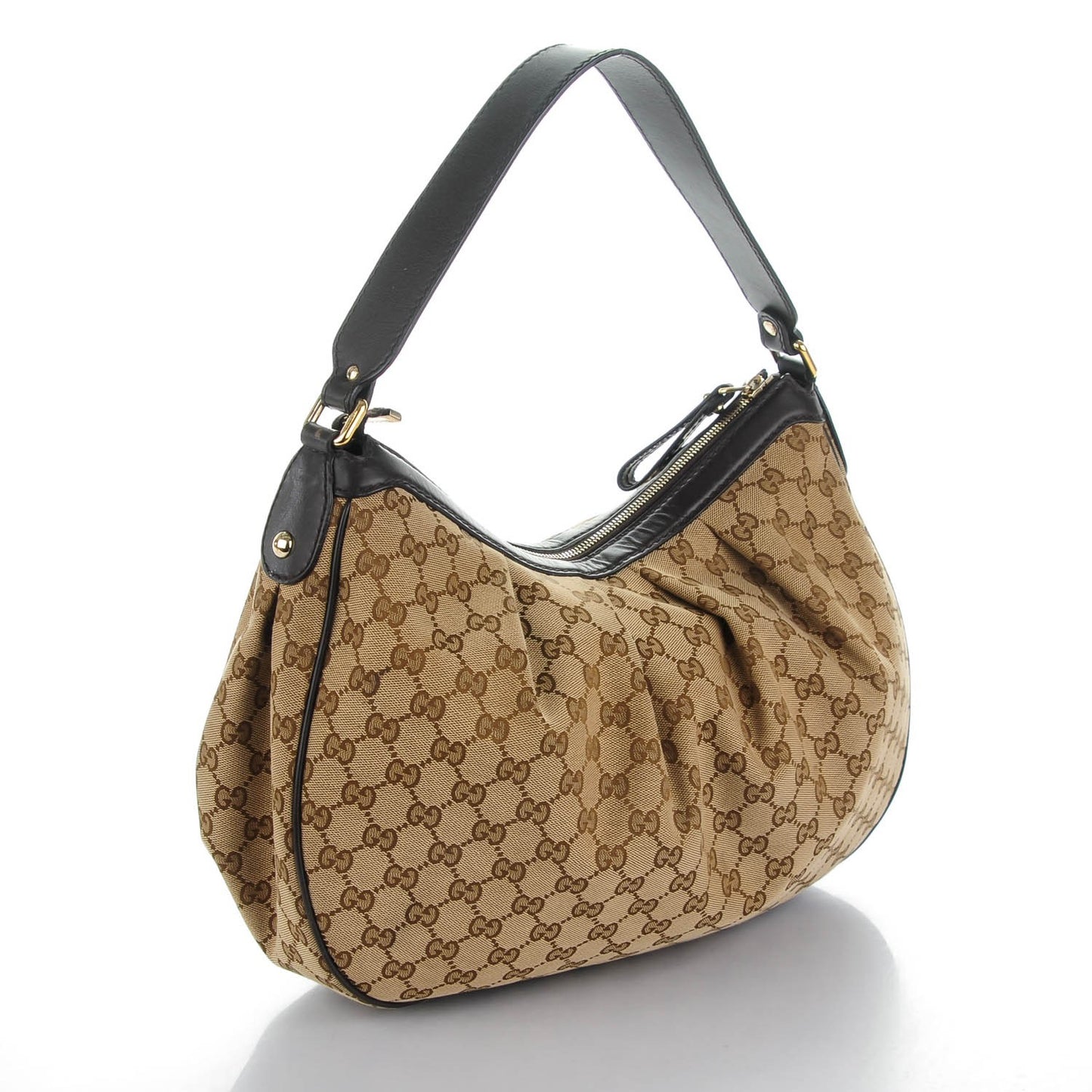 Monogram Medium Sukey Hobo Dark Brown