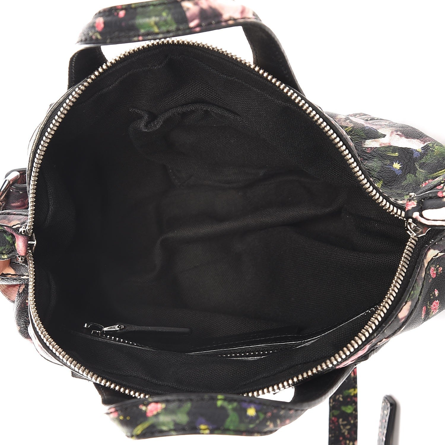 Givenchy Lambskin Roses Camouflage Print Micro Nightingale Black 5 of 7