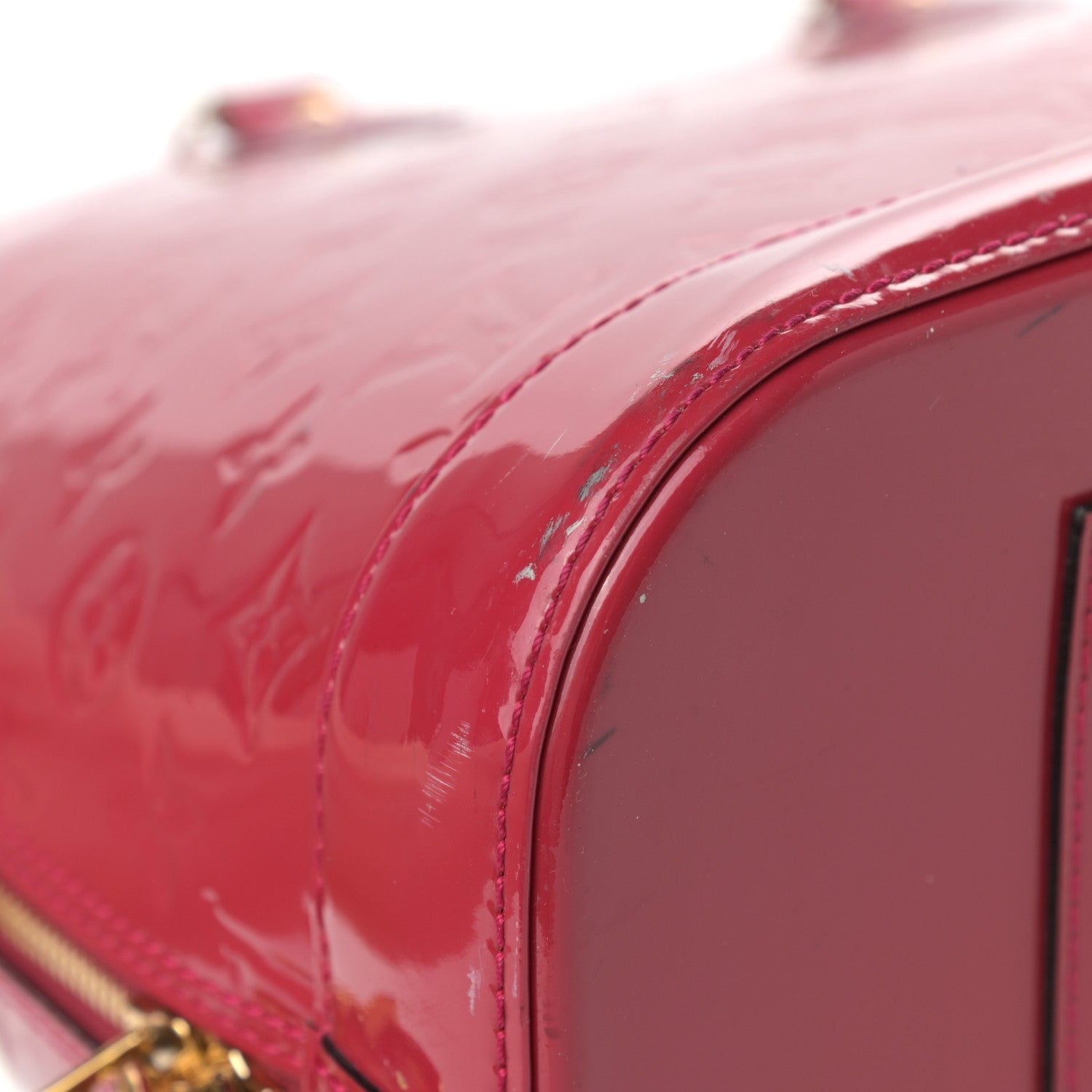 Louis Vuitton Vernis Alma GM Rose Indien 9 of 15