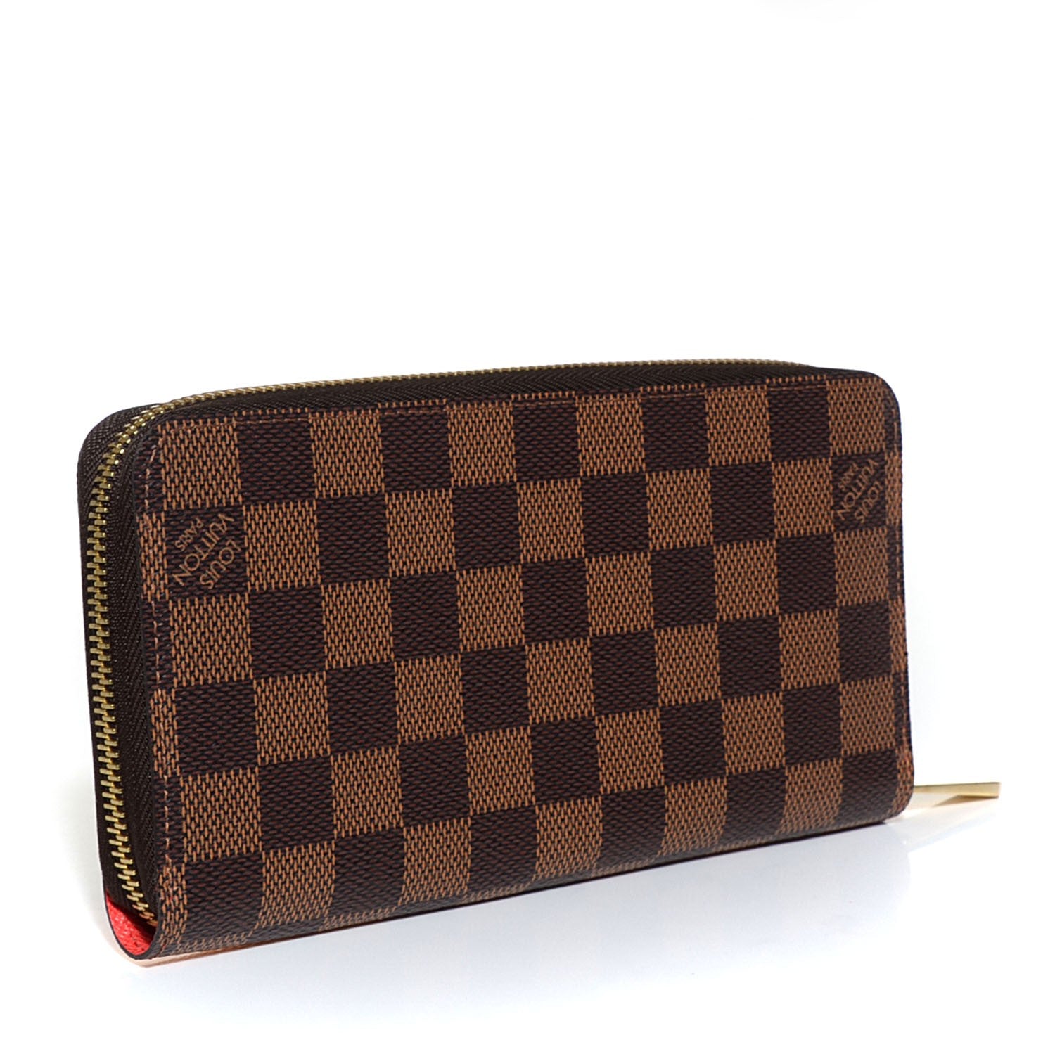 Louis Vuitton Damier Ebene 2015 Christmas Animation Zippy Wallet Poppy 3 of 7