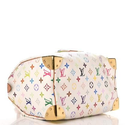 Louis Vuitton Monogram Multicolor Speedy 30 White 4 of 6