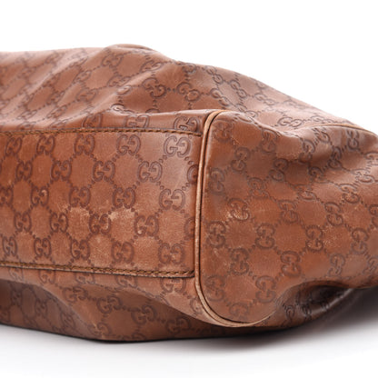 Gucci Guccissima Large Sukey Tote Brown 7 of 20