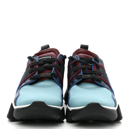 Givenchy Calfskin Neoprene Knitted Mens Jaw Low Top Sneakers 44 Multicolor 2 of 8