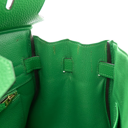 Hermes Togo Birkin 30 Bambou 14 of 18