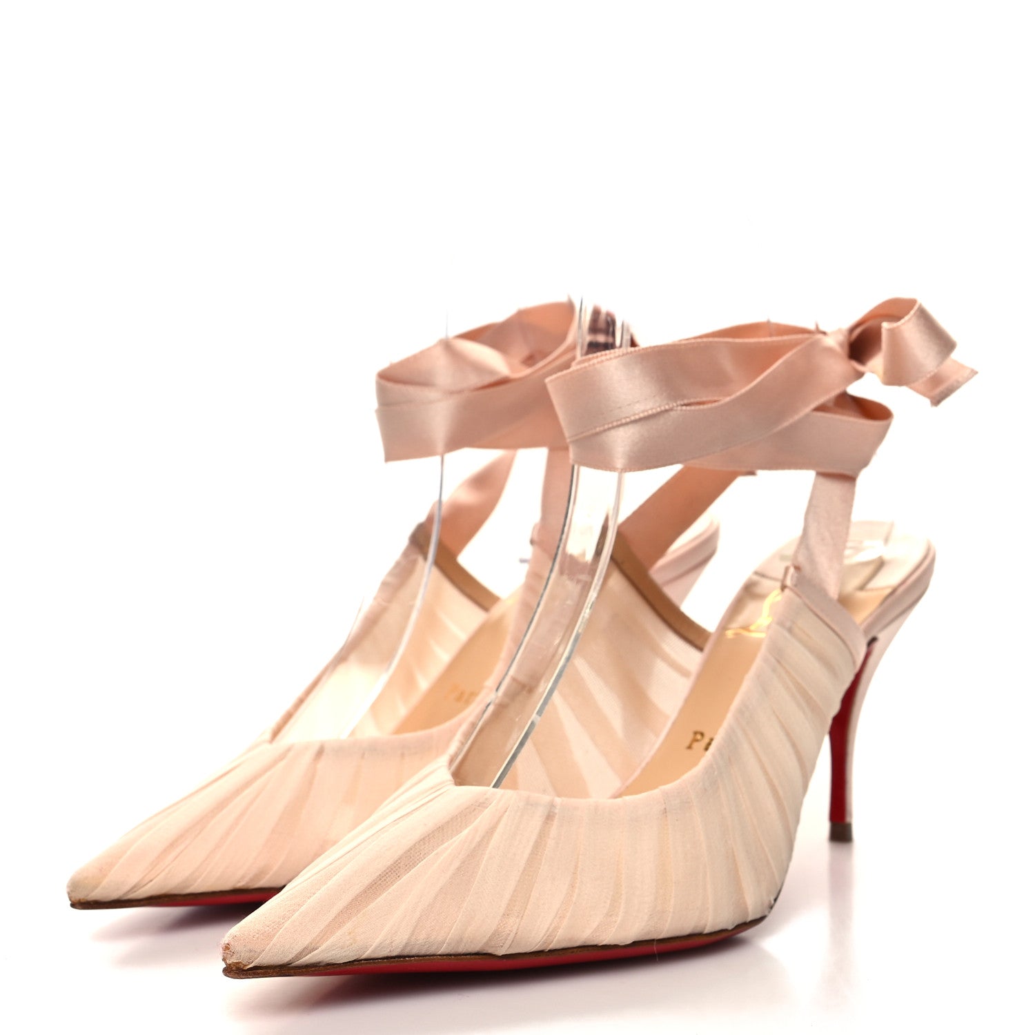 Christian Louboutin Chiffon Goya Ruban 80 Pumps 36 Petale 3 of 11
